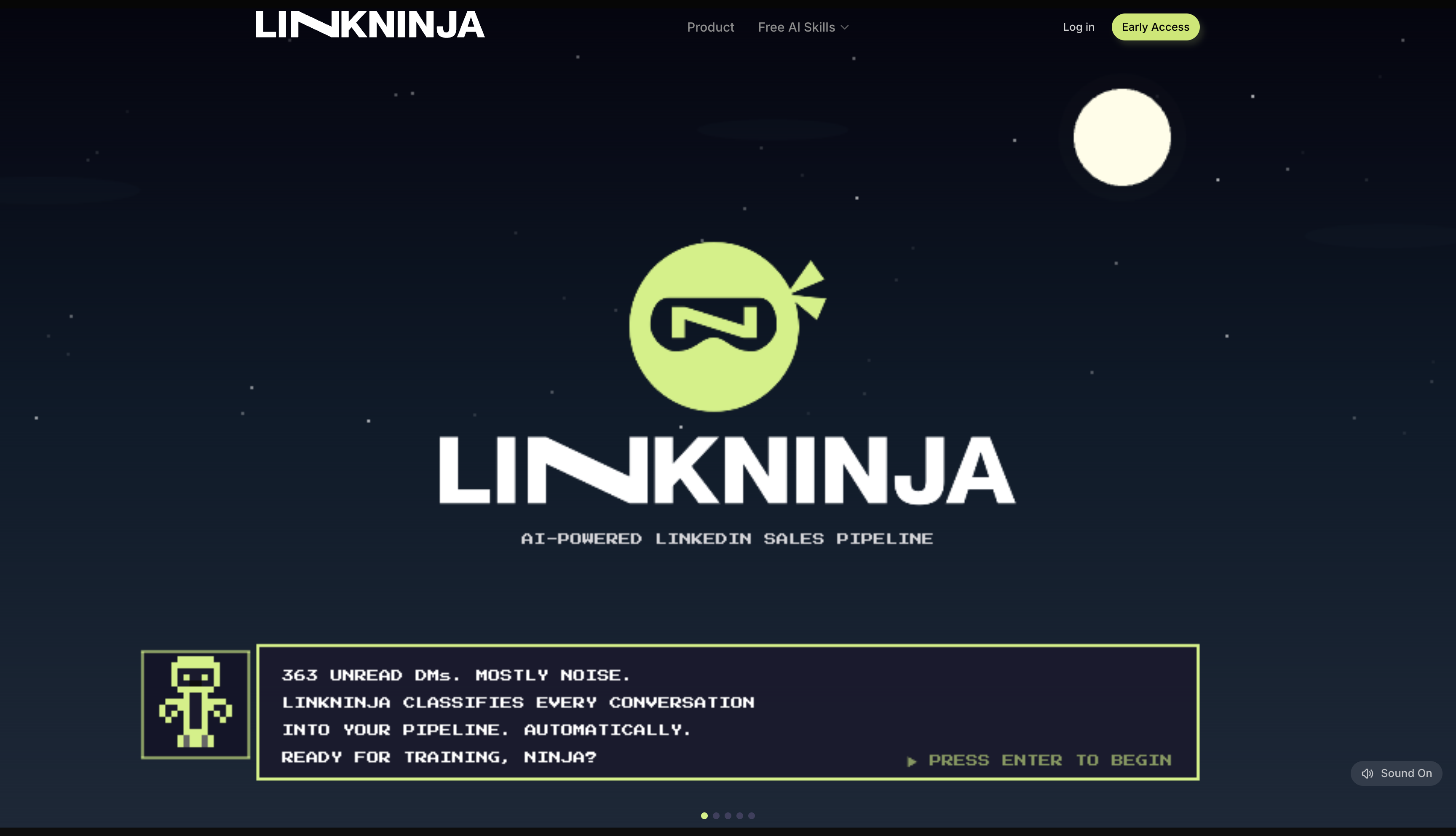 The LinkNinja app
